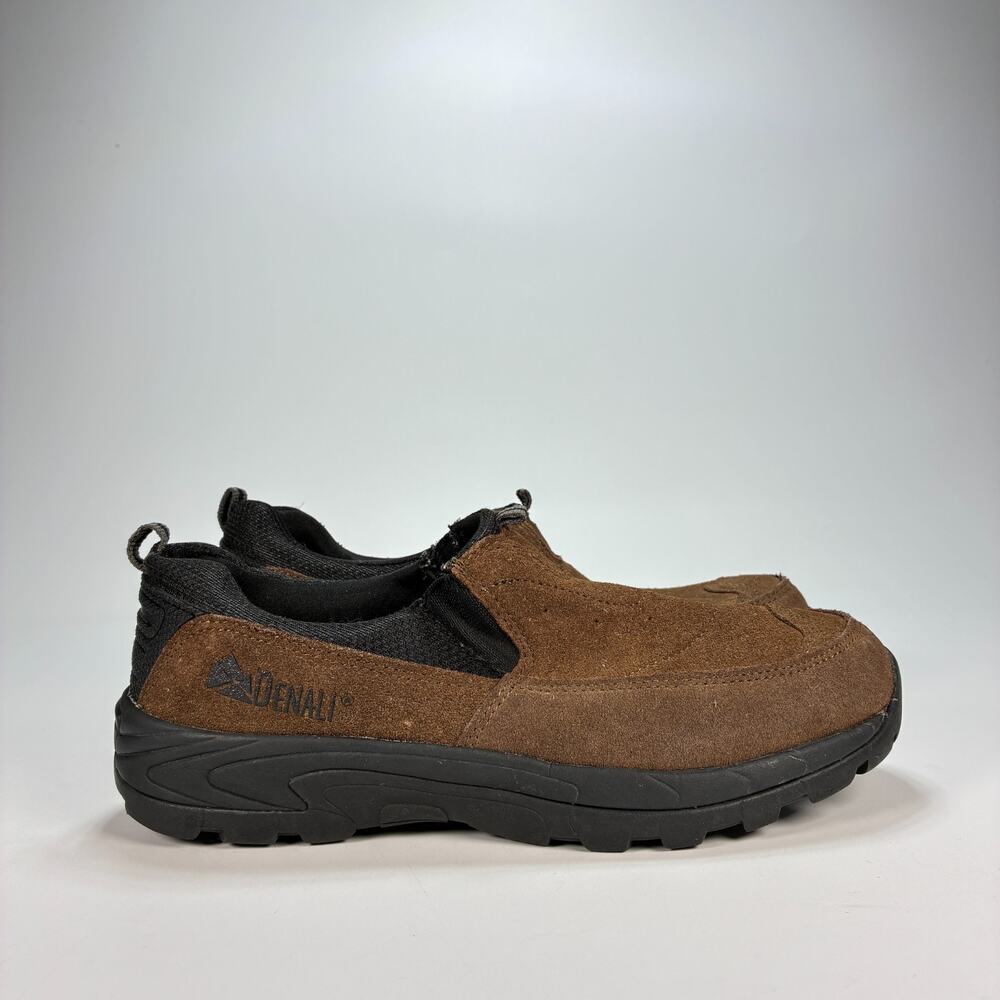 Denali Aleutian Brown Suede Leather Casual Outdoor Slip On Shoes Men’s Size 8